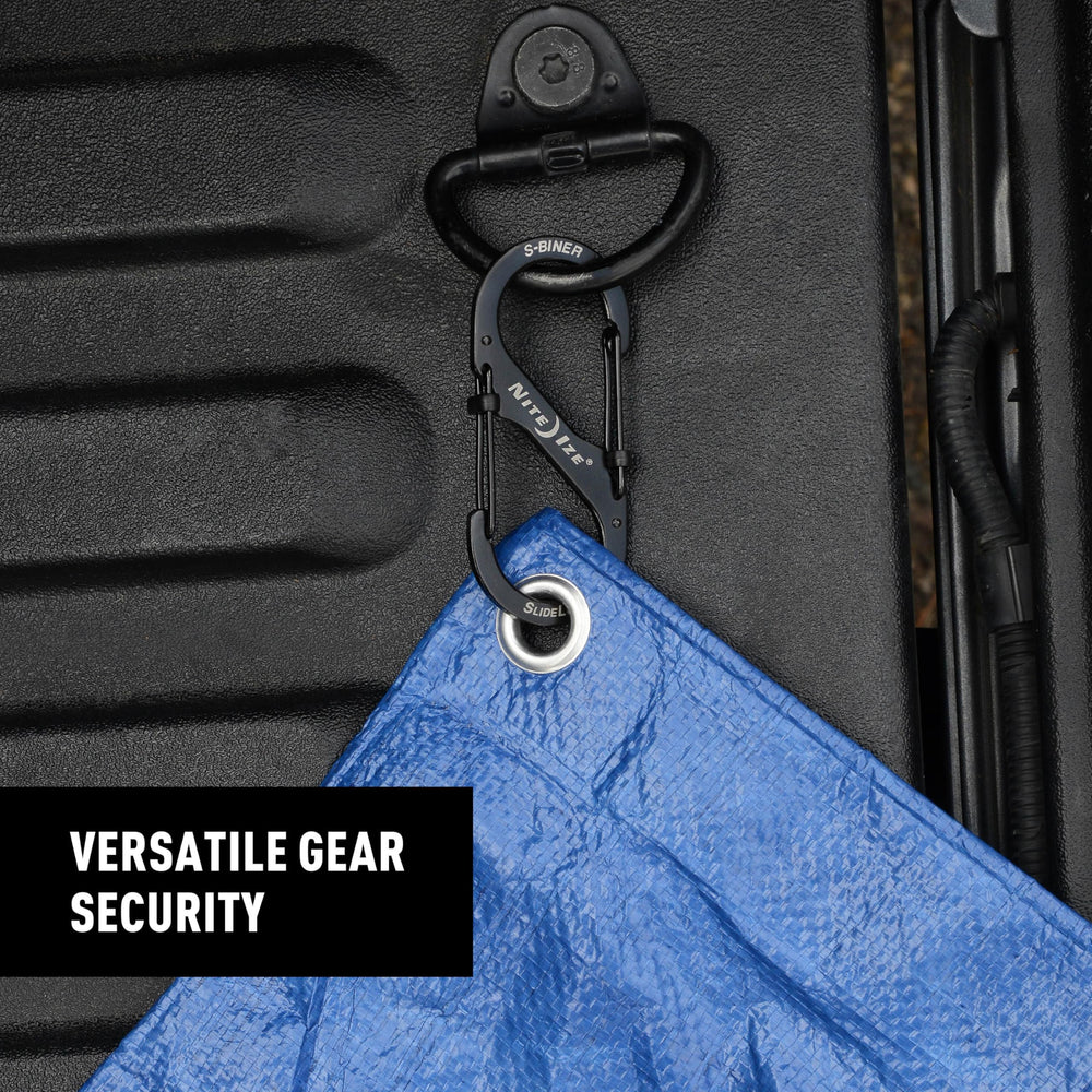 Nite Ize S-Biner independent locking gates separate keys from other gear.