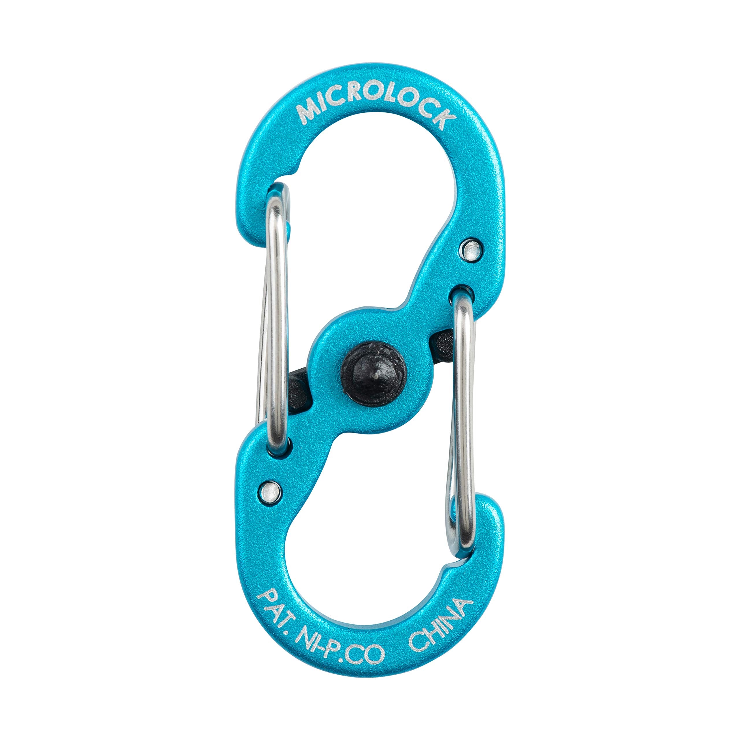 Nite Ize S-Biner MicroLock dual locking gates for added security.