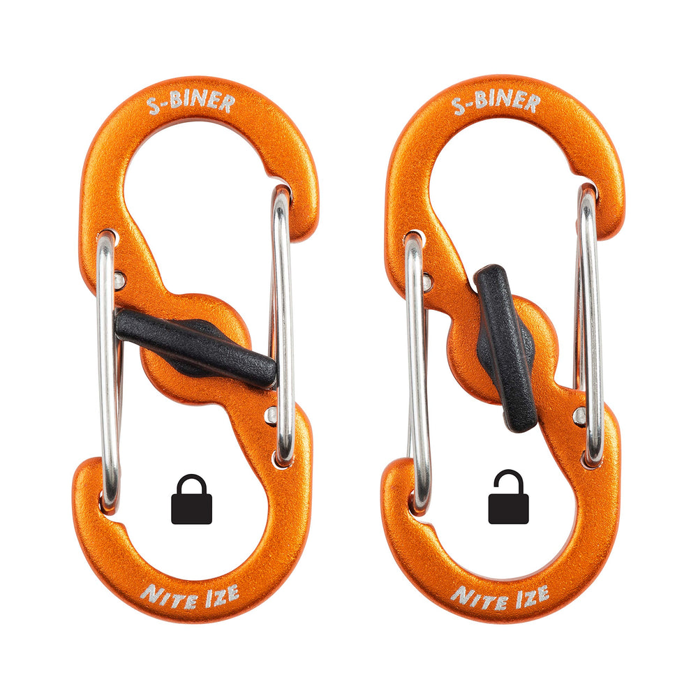 Nite Ize S-Biner MicroLock secures keys to purses or backpacks.