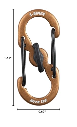 Nite Ize S-Biner MicroLock for everyday carry and quick access.