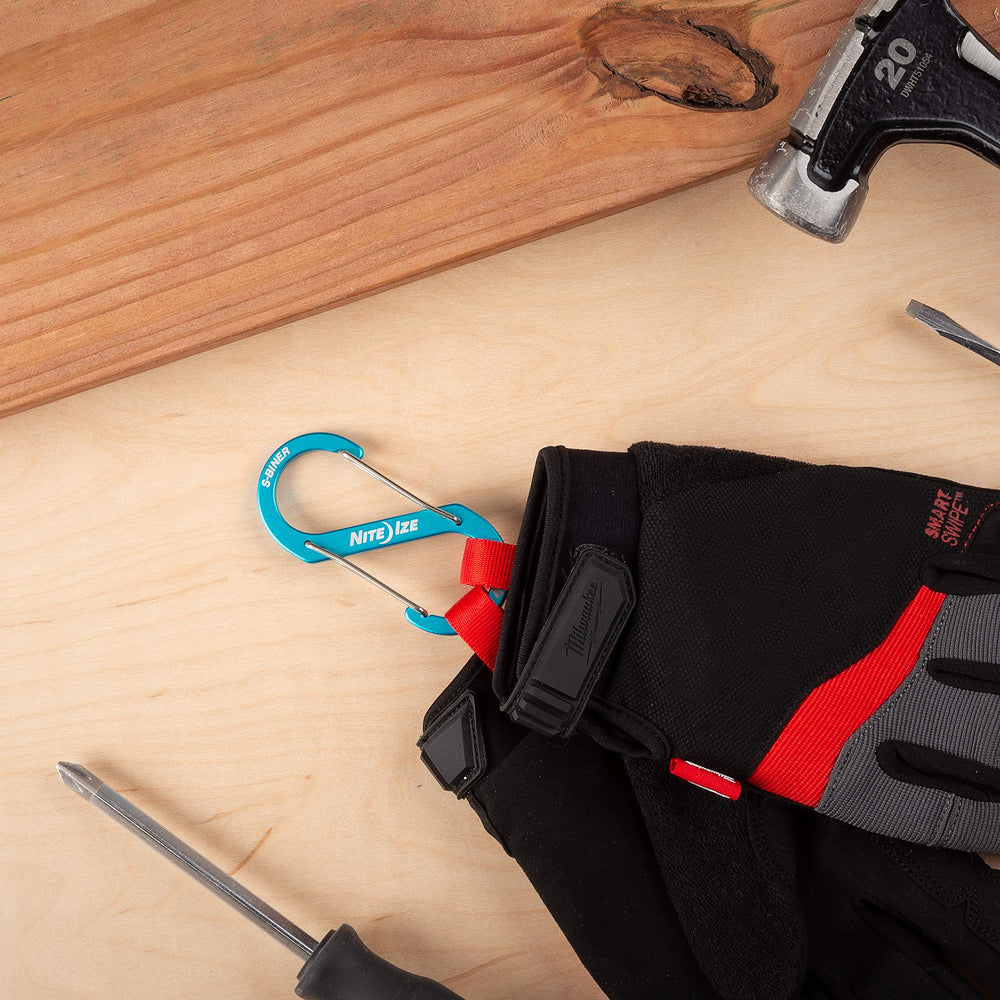 Nite Ize S-Biner supports daily organization by securing keys and small tools.