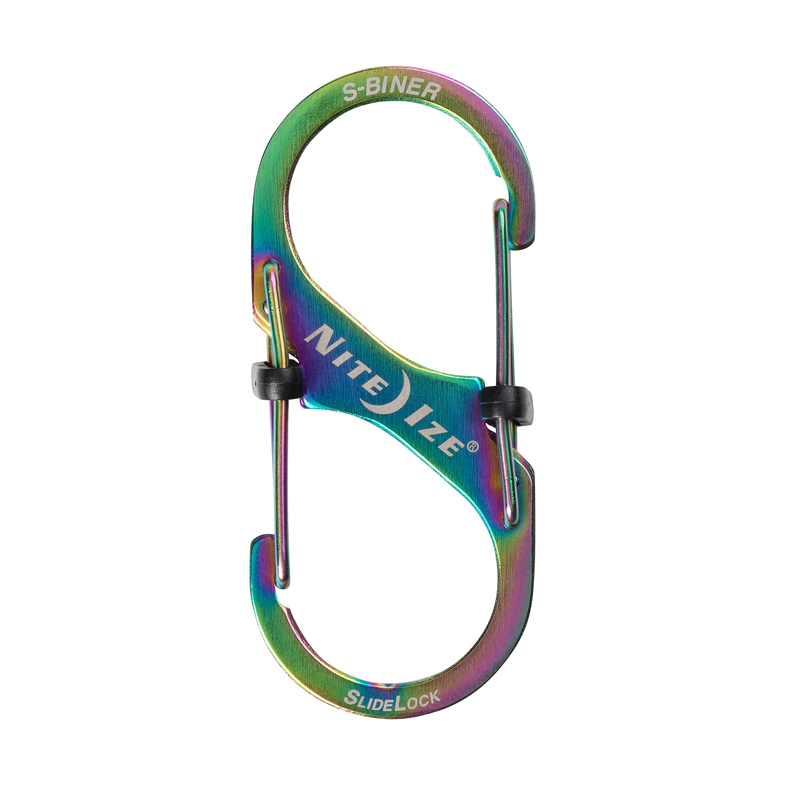 Nite Ize S-Biner SlideLock size 3 two gates locked for secure use