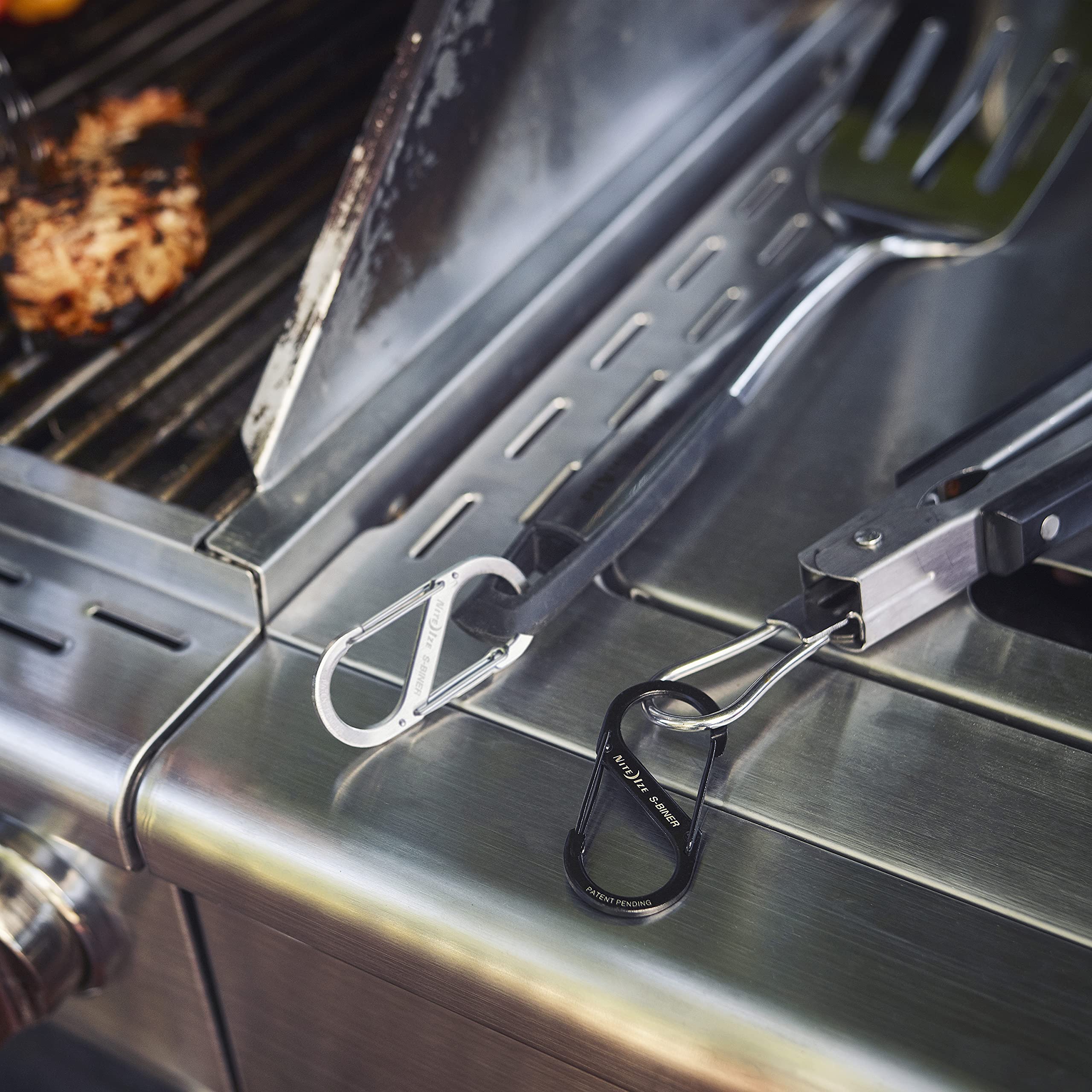 Nite Ize S-Biner stainless durability on rugged gear during adventures.