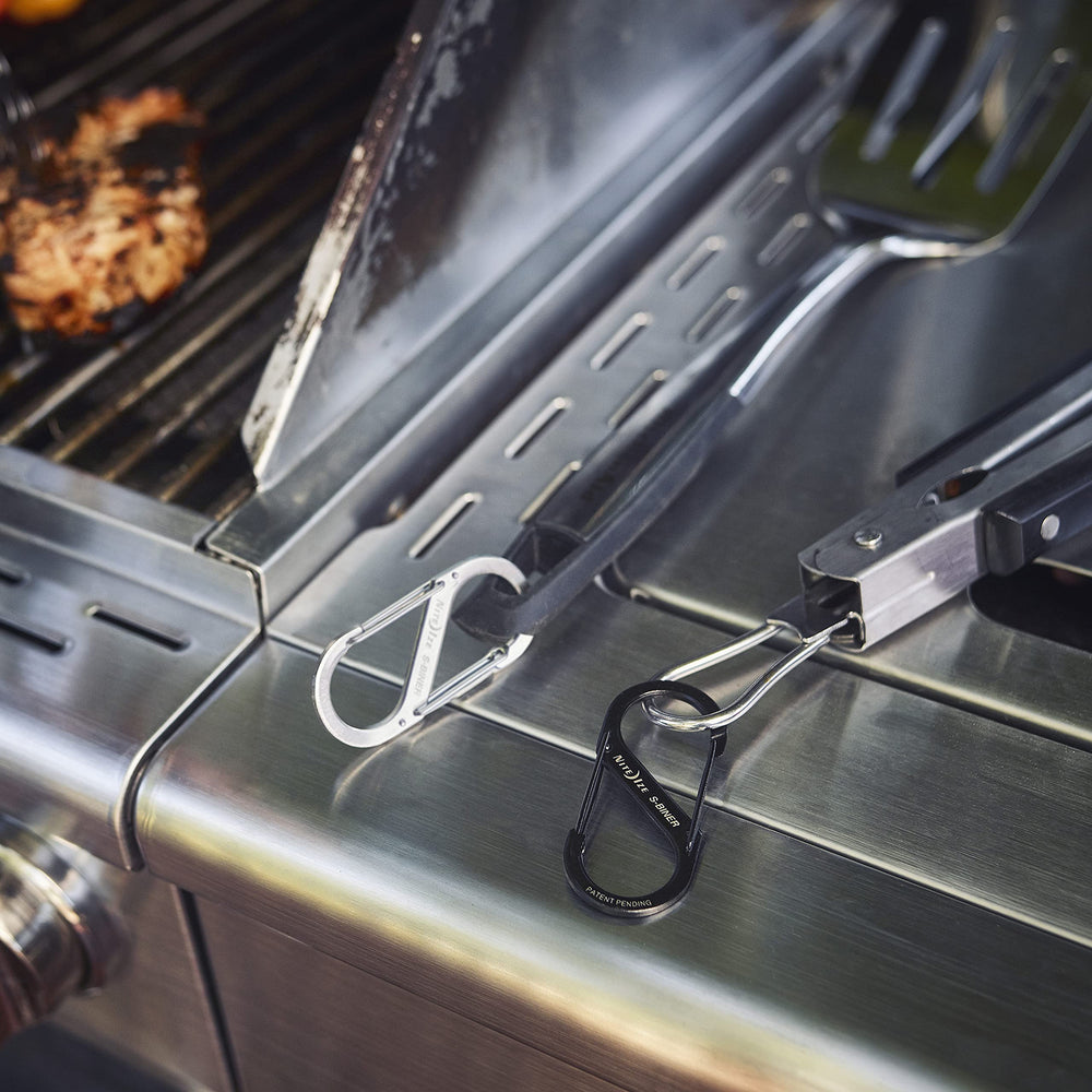 Nite Ize S-Biner stainless durability on rugged gear during adventures.