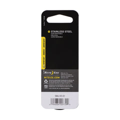 Nite Ize S-Biner 75 lb rating supports sturdy everyday tasks.