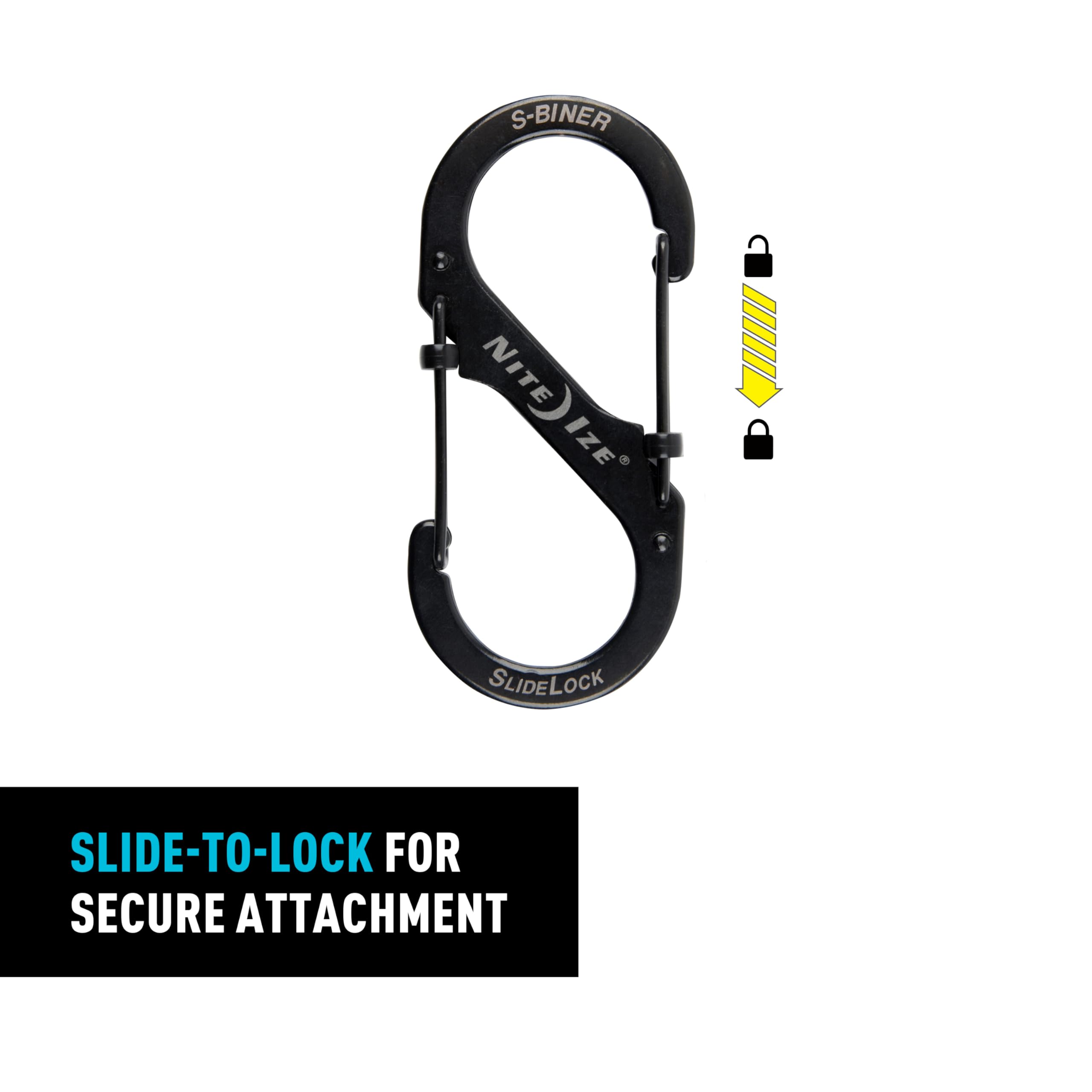 Nite Ize S-Biner three-pack offers versatile load options.