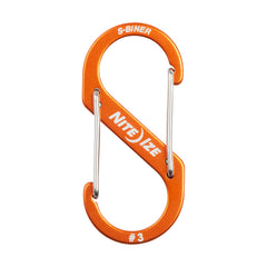 Nite Ize S-Biner dual gates closeup emphasizing quick clipping capability.