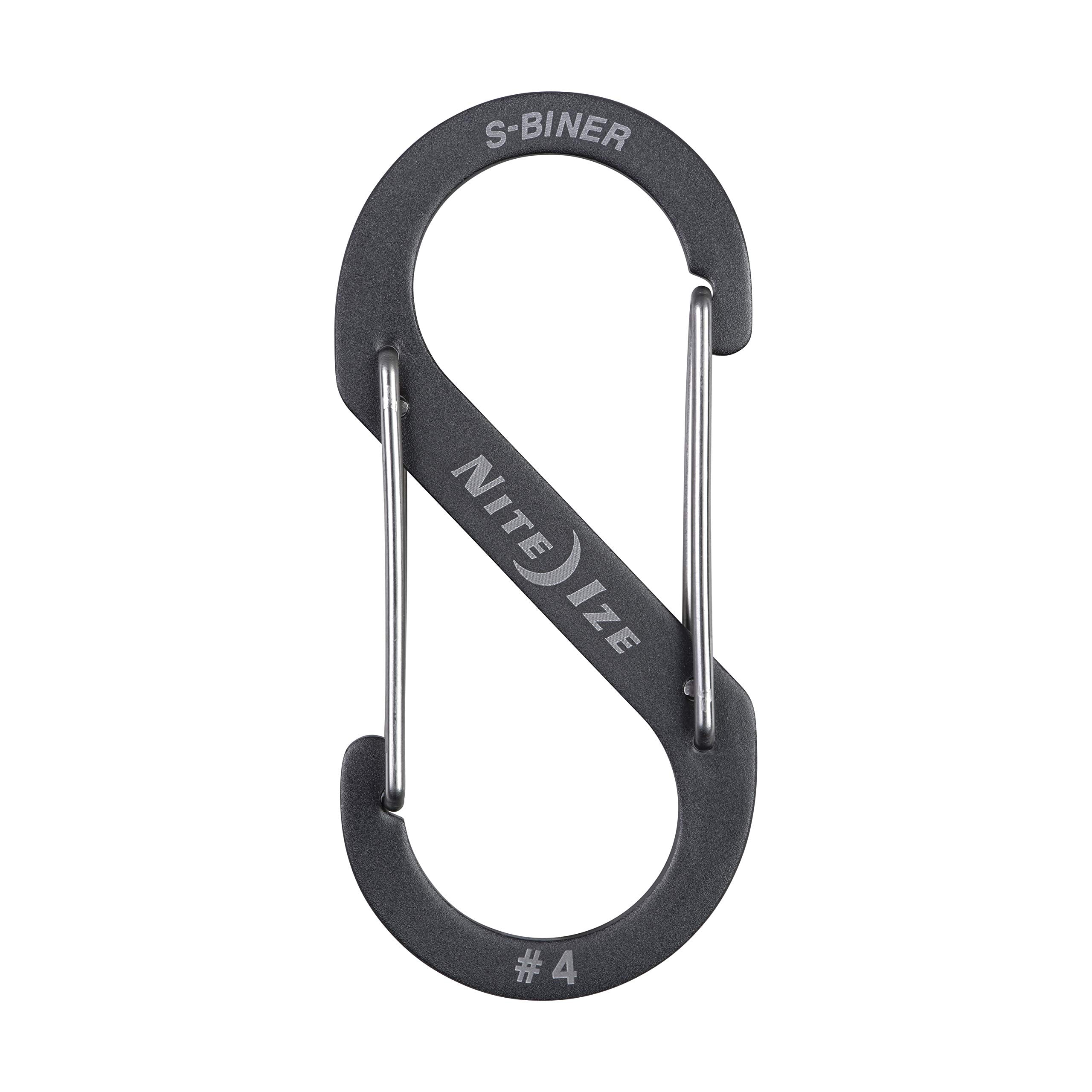 Aluminum S-Biner feels lightweight yet sturdy for everyday keys and gear