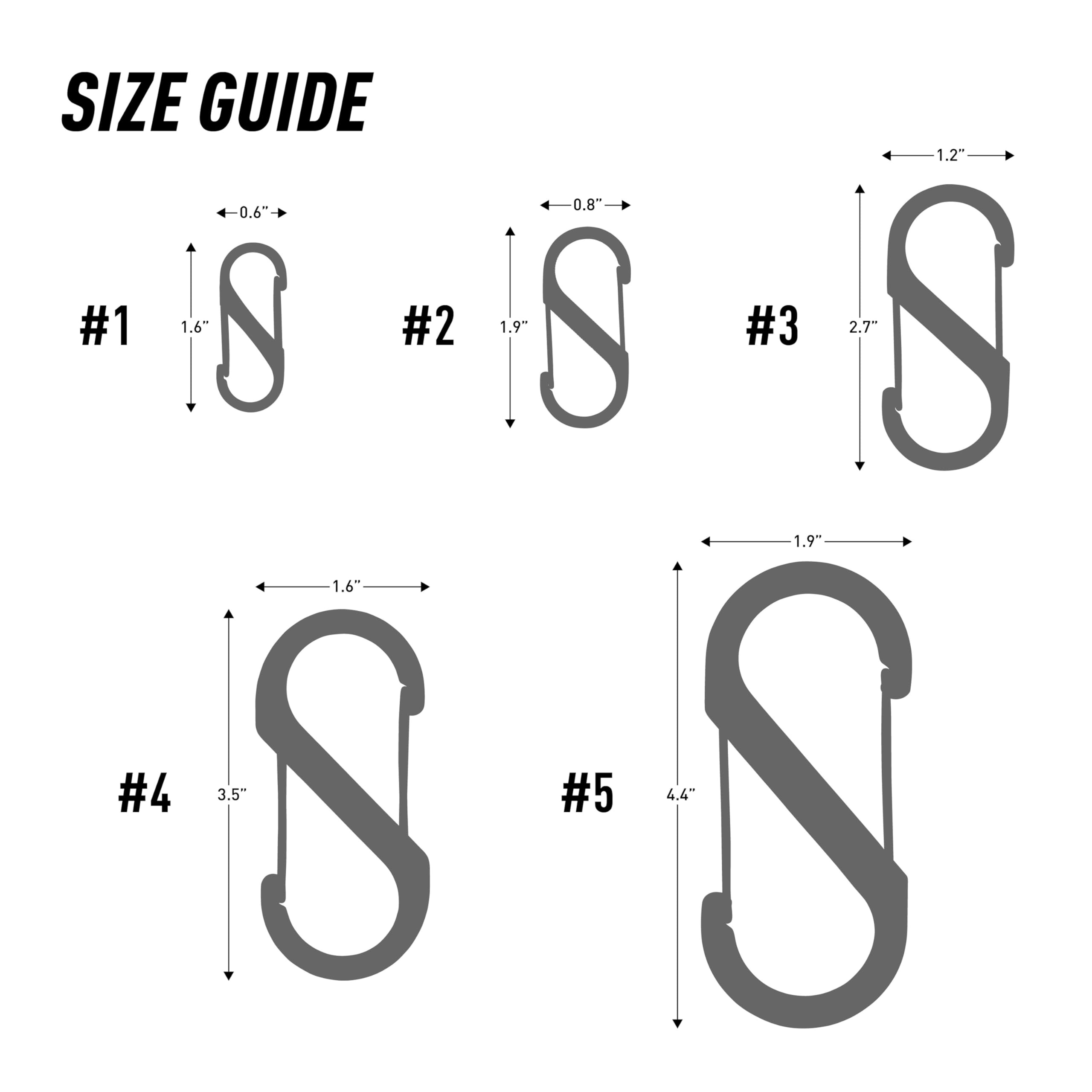 Nite Ize Size-5 S-Biner attaches gear to backpacks for quick access