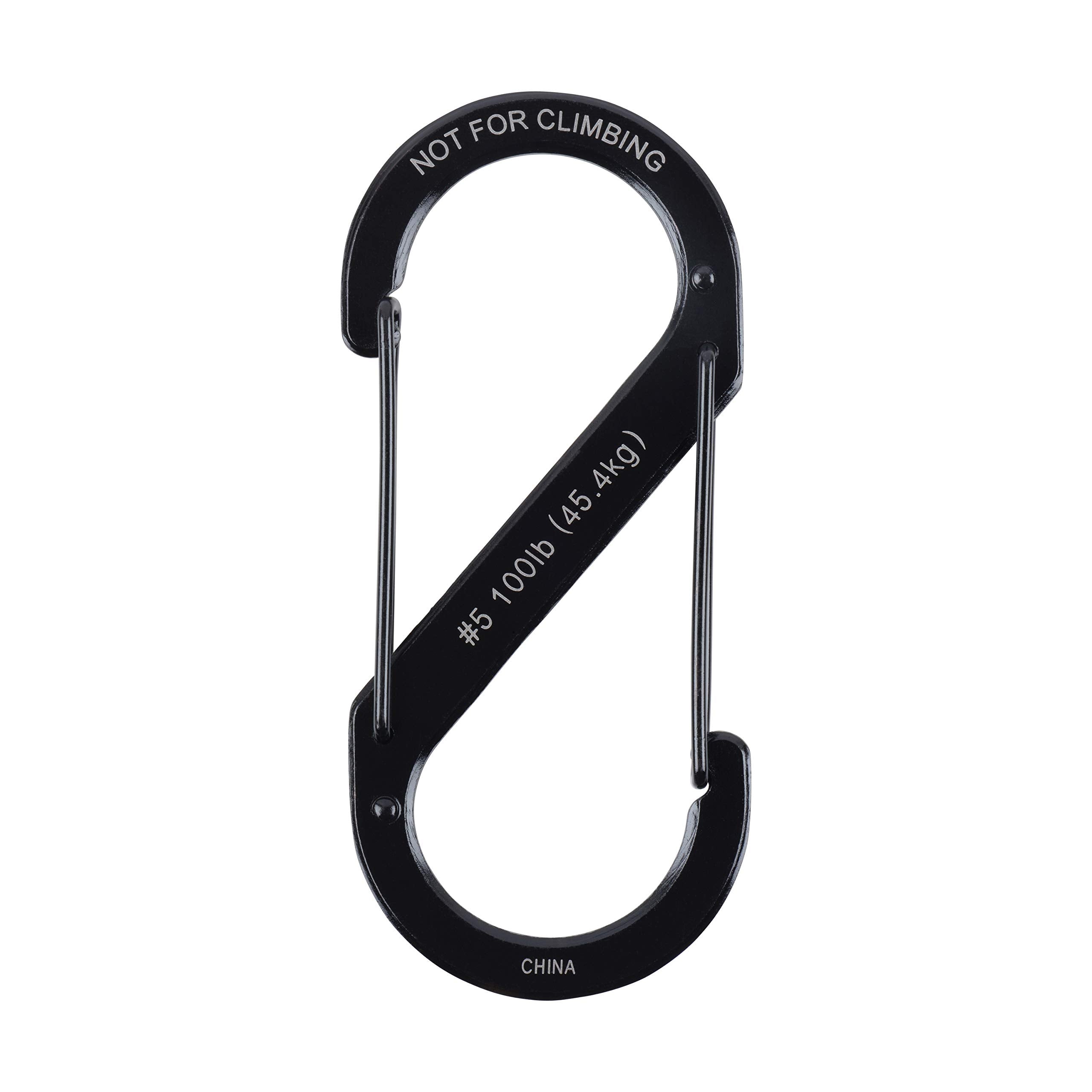Nite Ize Size-5 S-Biner compact clip for zipper sliders and small items