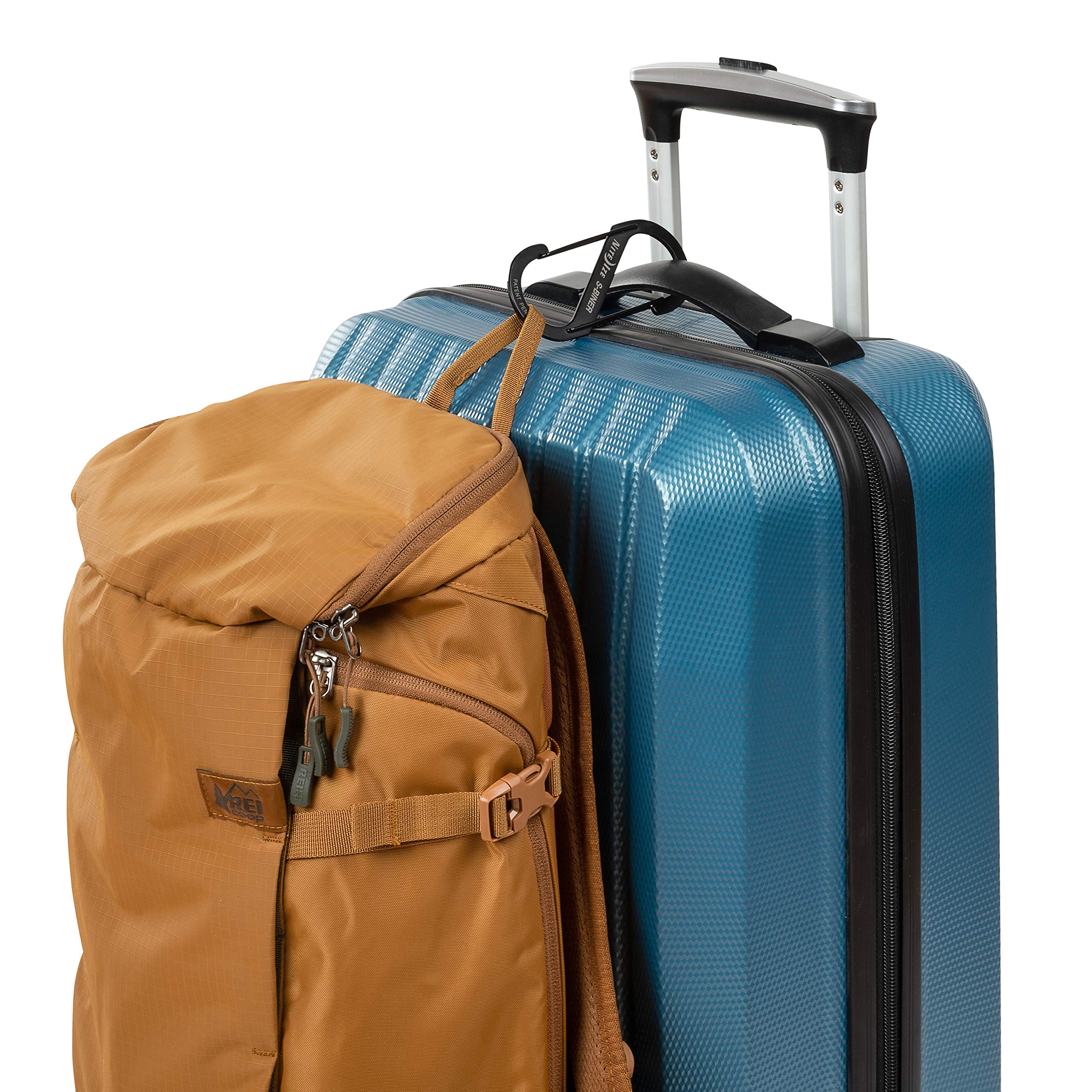 Nite Ize Size-5 S-Biner rugged black finish supports daily use