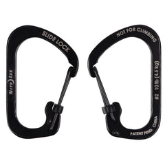 Compact flat-profile SlideLock shown in side view for pocket-friendly carry