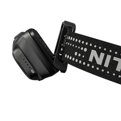 Nitecore HC33 magnetic tail-cap mount for flexible placement.