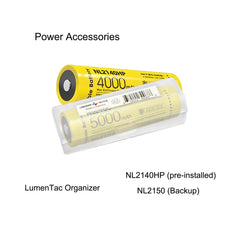 Nitecore HC35 detachable headband bracket enabling quick mode switch from headlamp to handheld