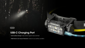 Nitecore HC60 UHE primary white LED with five outputs for precise control