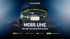 HC65 UHE USB-C charging port enables quick recharges