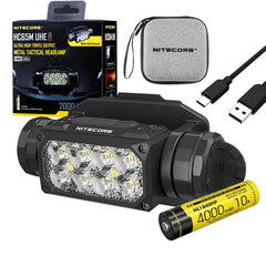 Nitecore HC65M UHE headlamp compact design for convenient outdoor carry