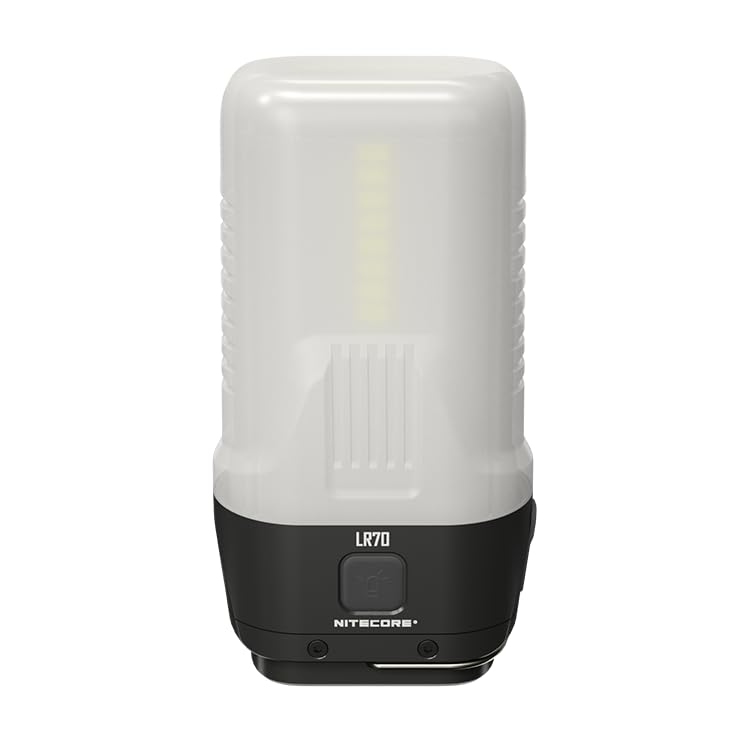Nitecore LR70 flashlight mode delivers bright 3000 lumens for quick tasks