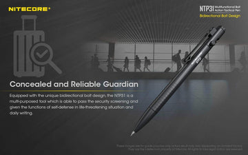 Nitecore NTP31 pocket clip securely keeping tool accessible