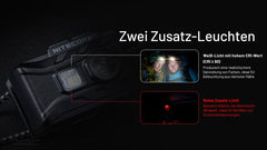 Nitecore NU20 Classic auxiliary white light for closer work