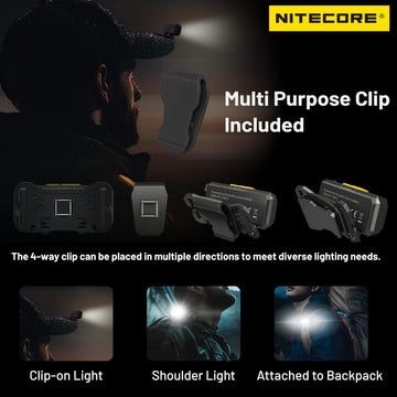 Nitecore NU27 compact build at 56g for portable reliability.