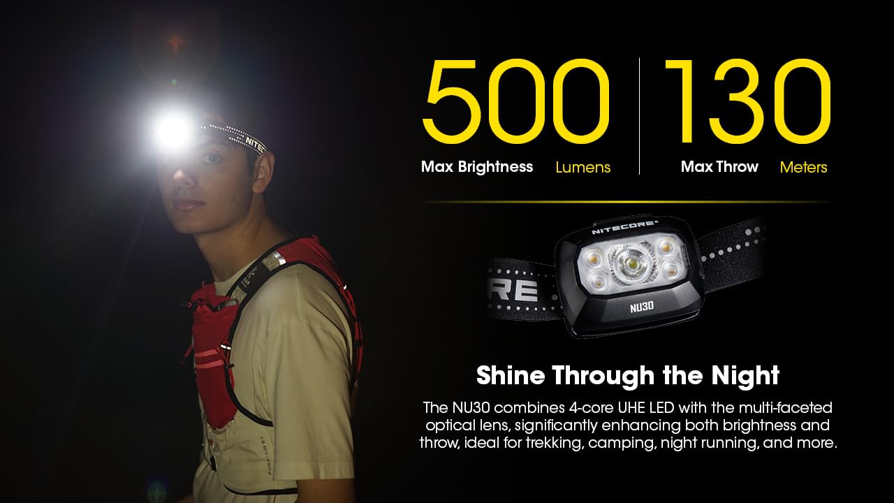 Nitecore NU30 1-meter impact resistance in action