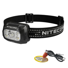 Nitecore NU30 white beam on-trail for night hiking visibility