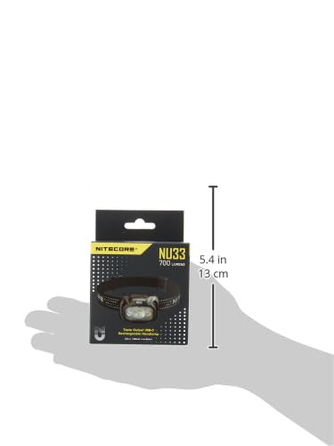 Nitecore NU33 red light in use—preserves night vision and signaling.