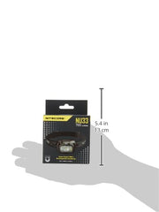 Nitecore NU33 red light in use—preserves night vision and signaling.