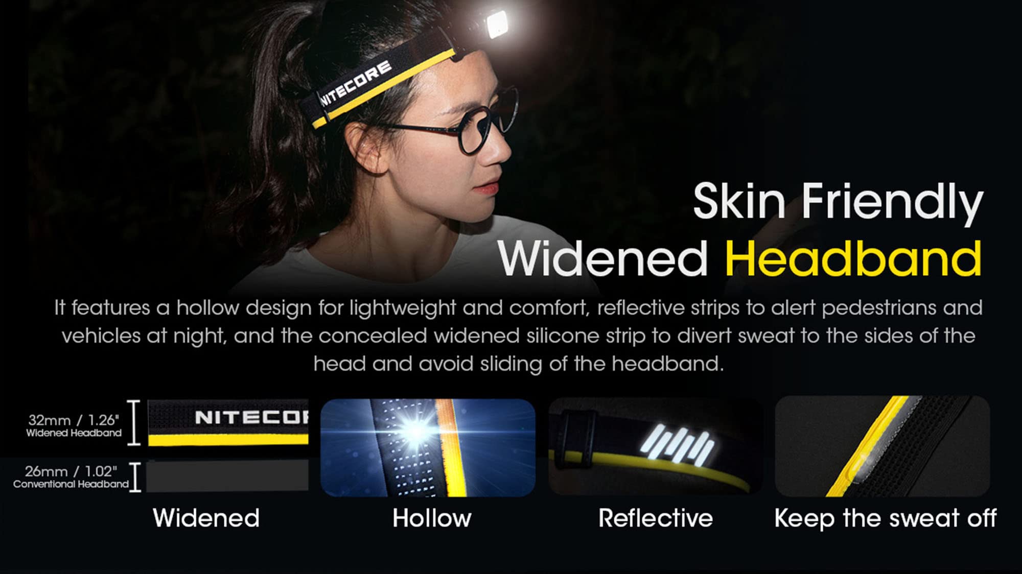 NU43 compact, lightweight design for everyday wear