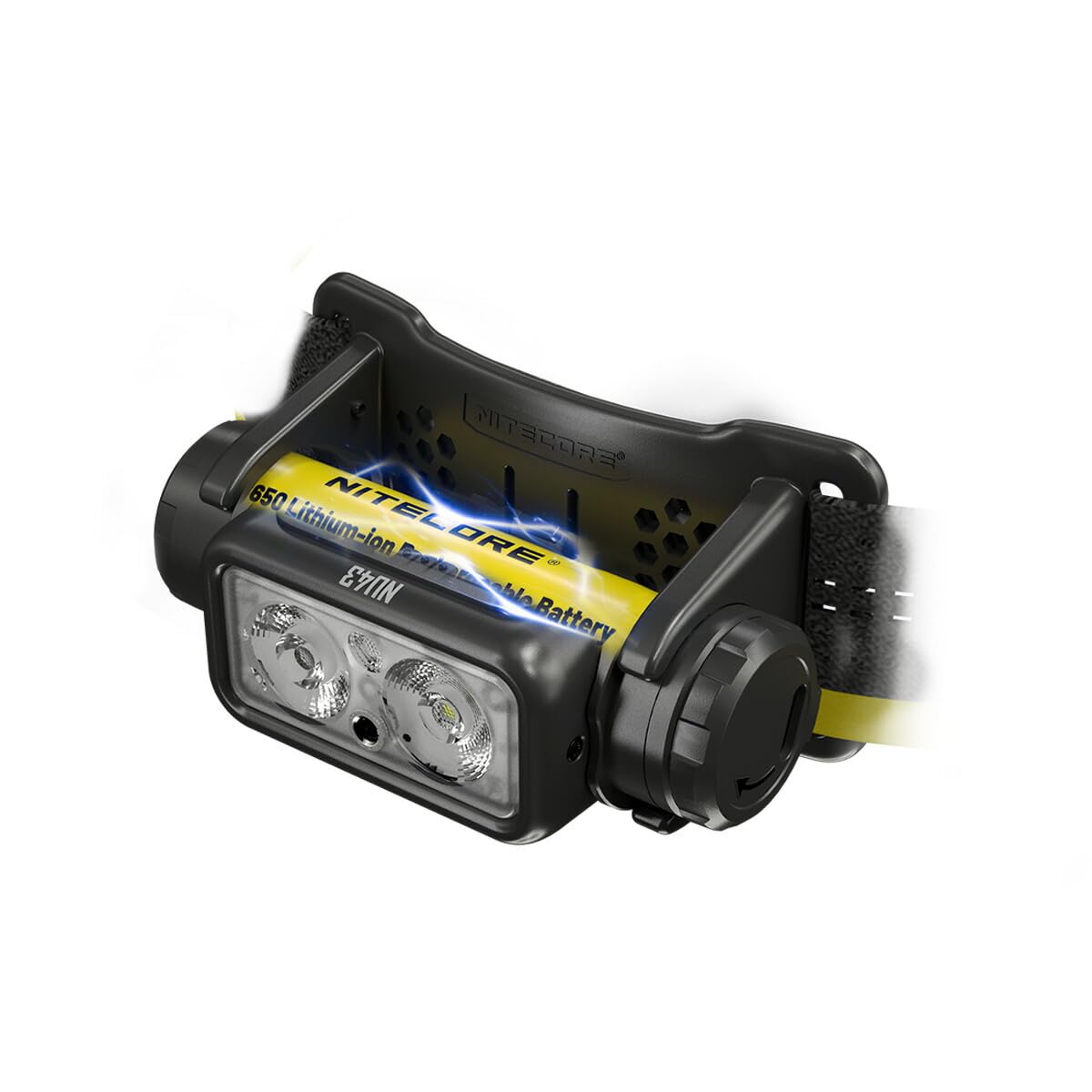 Nitecore NU43 red light mode preserves night vision during tasks