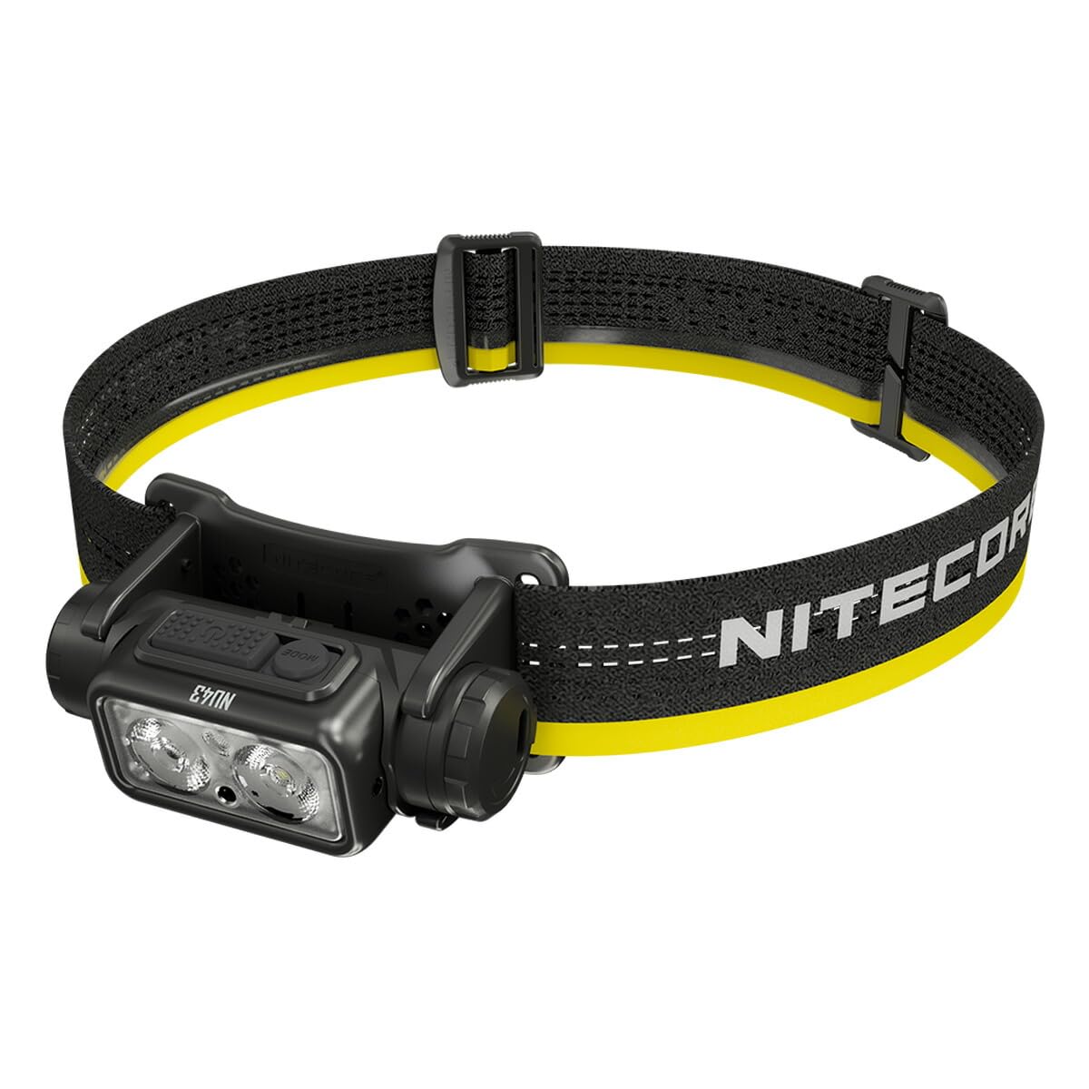 Nitecore NU43 USB-C charging port close-up for quick, convenient recharging