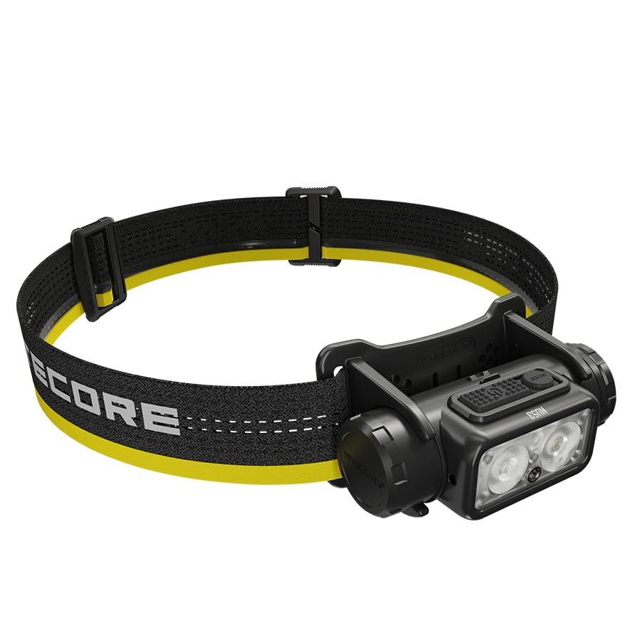 Nitecore NU53 USB-C charging for quick recharges.