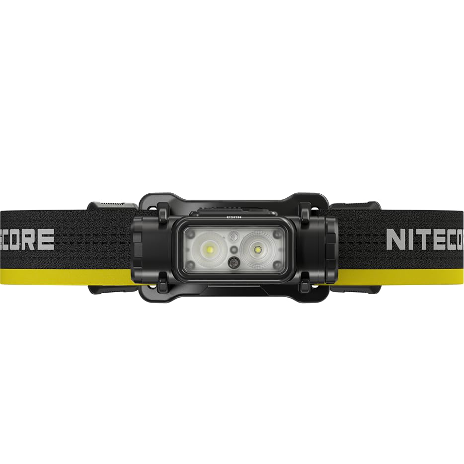 Nitecore NU53 white LED with brightness levels for customizable lighting.