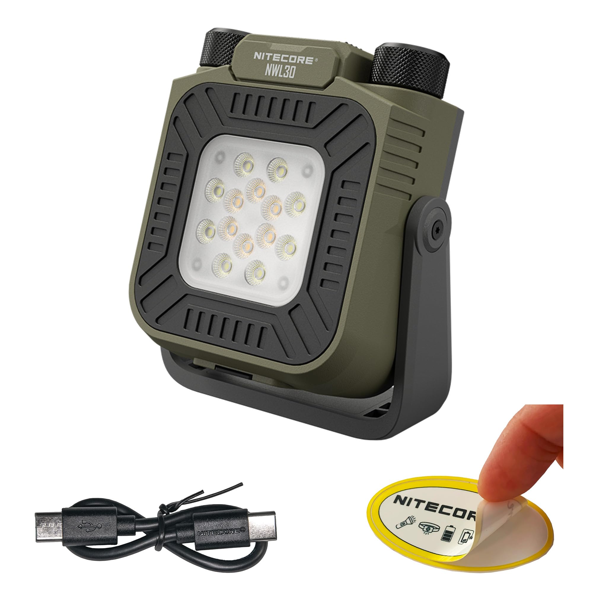 Nitecore NWL30 outdoor lantern 3000 lumen for campsite illumination and quick area lighting