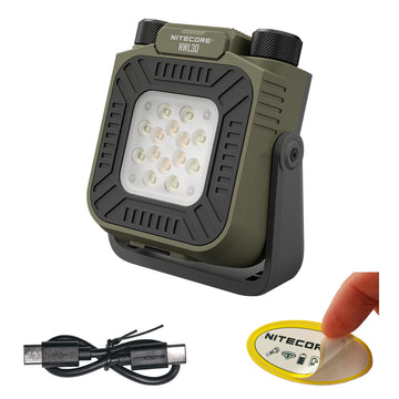 Nitecore NWL30 outdoor lantern 3000 lumen for campsite illumination and quick area lighting