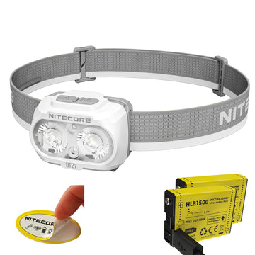Nitecore UT27 MCT Pro headlamp beam up to 800 lumens for clear night trails