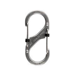 Nite Ize LSB2-11-R3 closeup of stainless steel gates and sliders