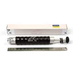 Aluminum injector body showing 45 ml capacity