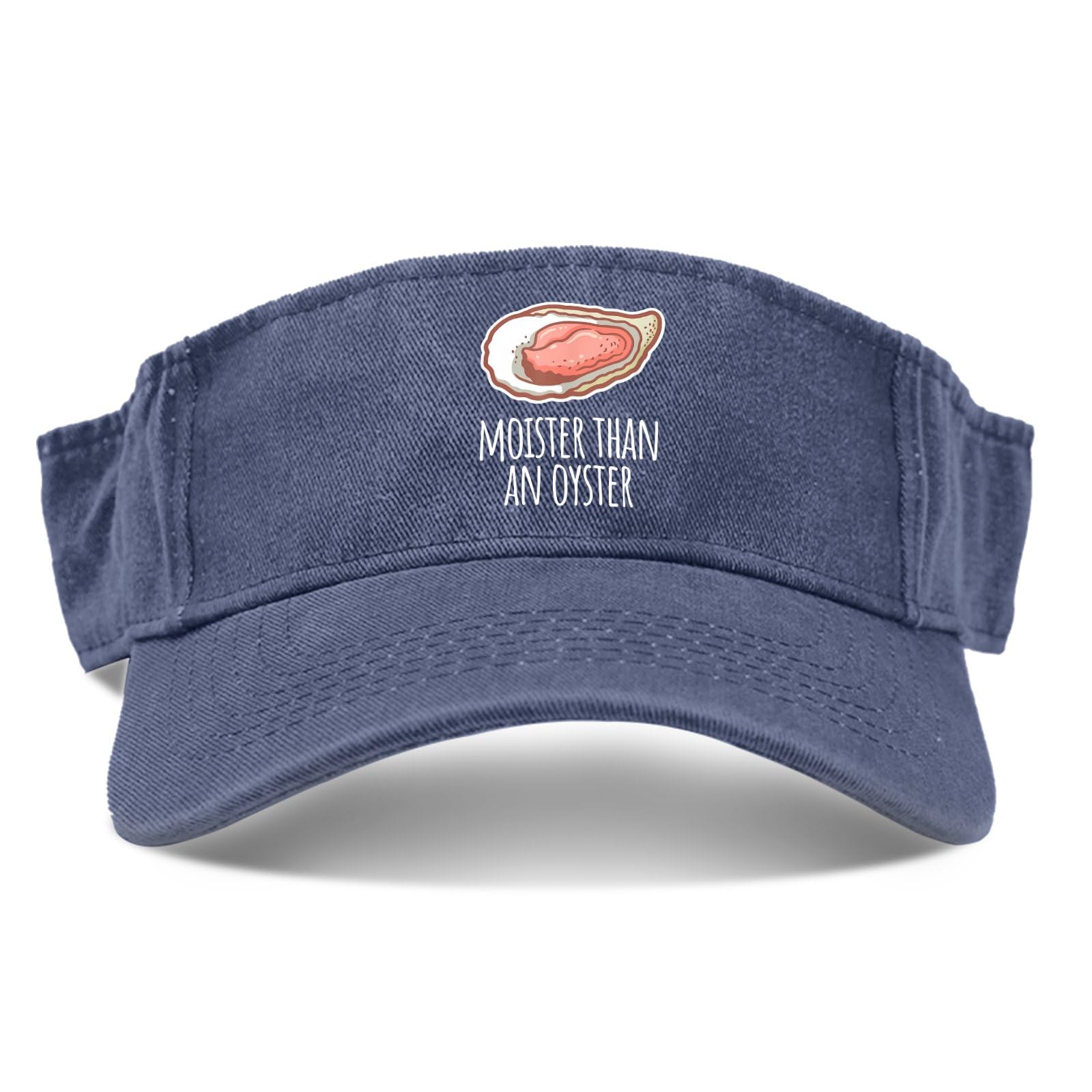 NJAN Moister Than an Oyster Shucking Hat front view in navy