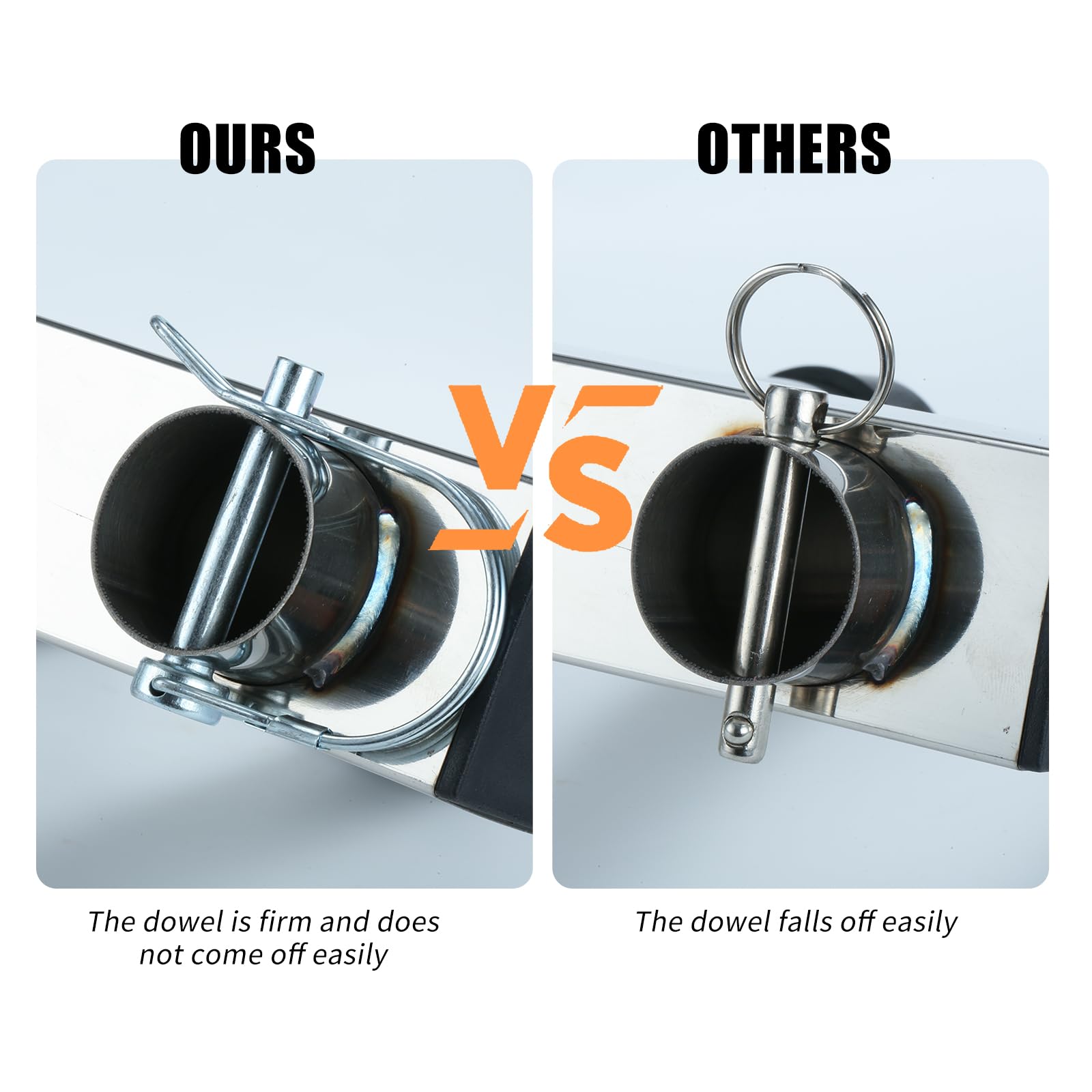 Five-tube rod storage design for multiple fishing rods