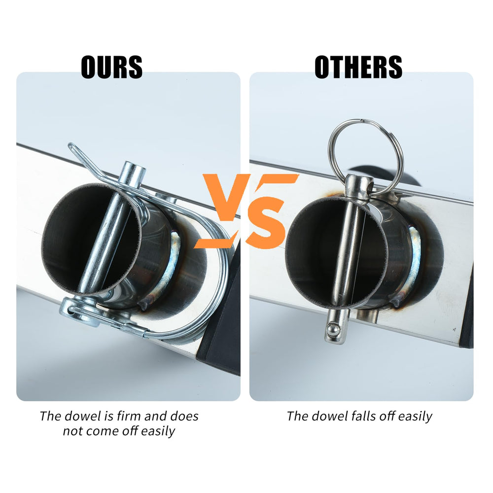 Five-tube rod storage design for multiple fishing rods