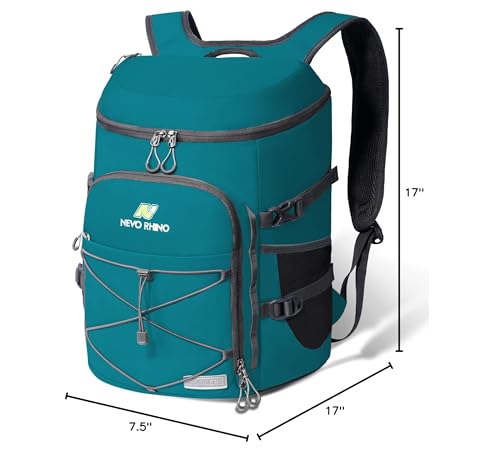 N NEVO RHINO Backpack Cooler 36-can capacity for group outings.
