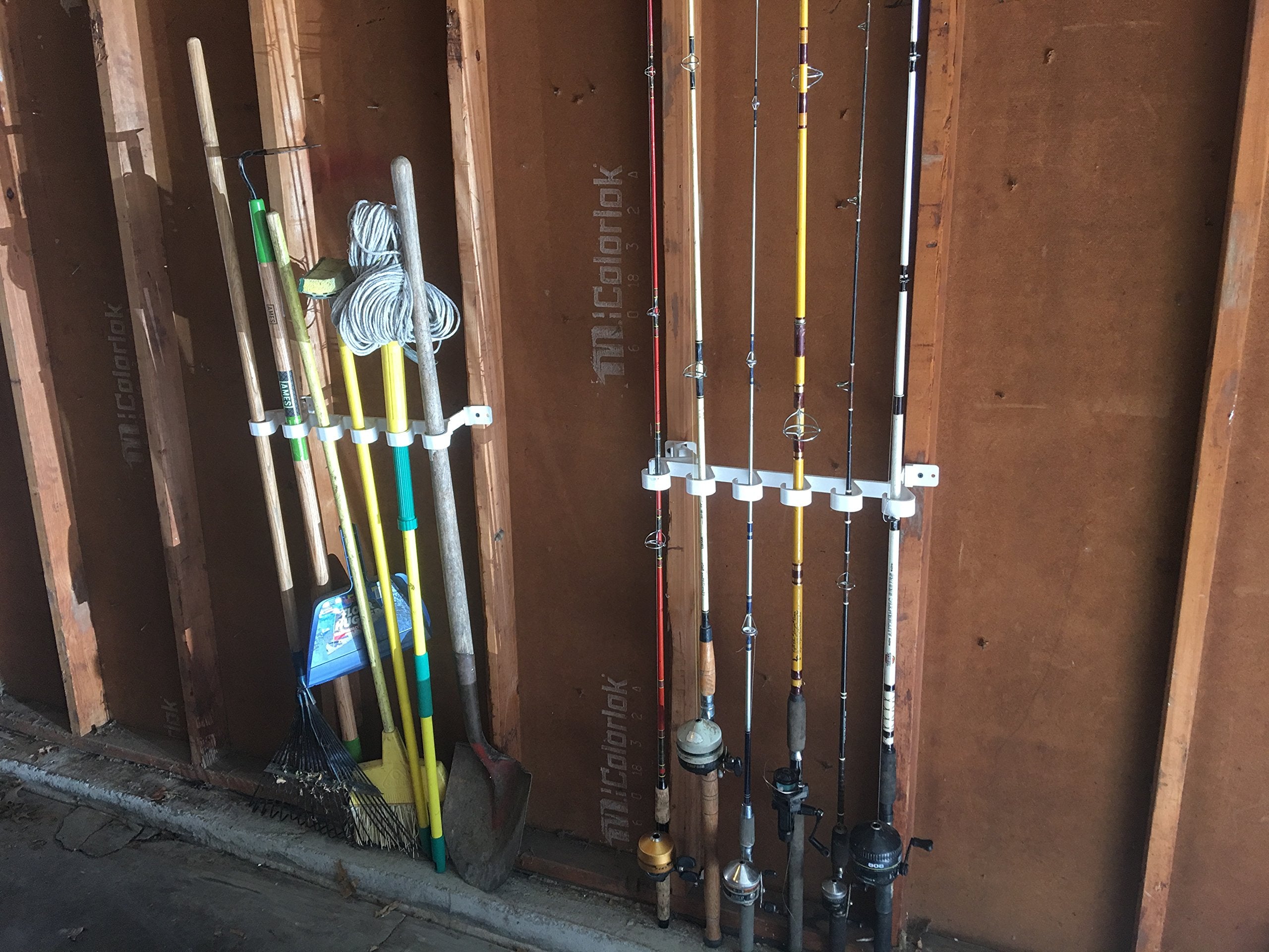 Clip-on installation to hollow tube of garage door hinge with no drilling