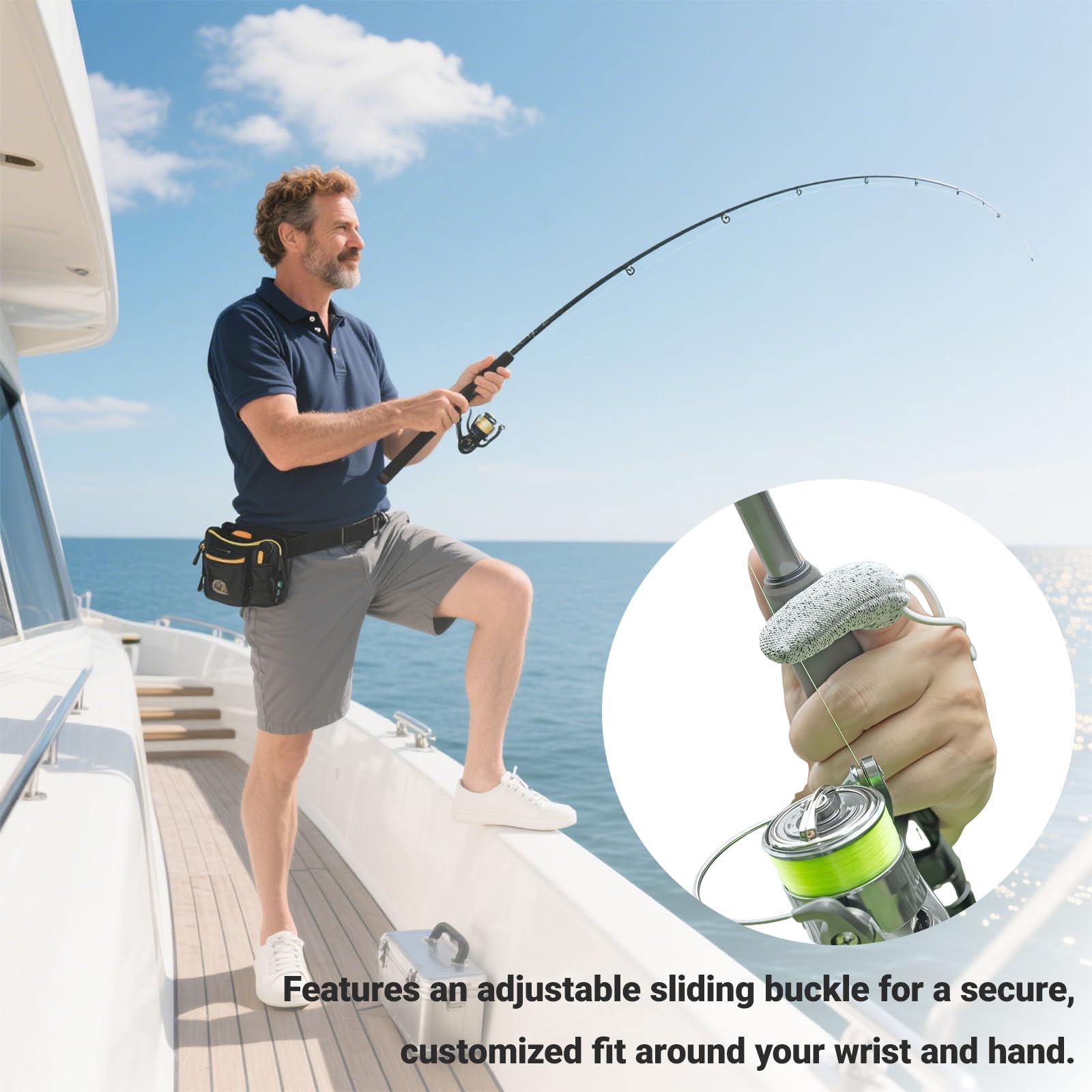 Single-finger glove design with textured grip