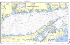 NOAA Chart 12354 long island sound eastern part shows up-to-date navigation details for safe coastal passage.