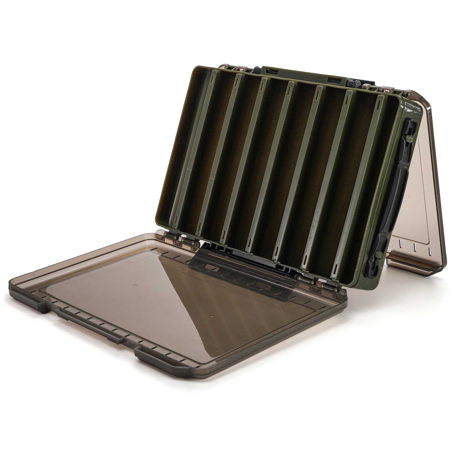 Noamus boxes fitting in standard tackle bags and boat storage systems