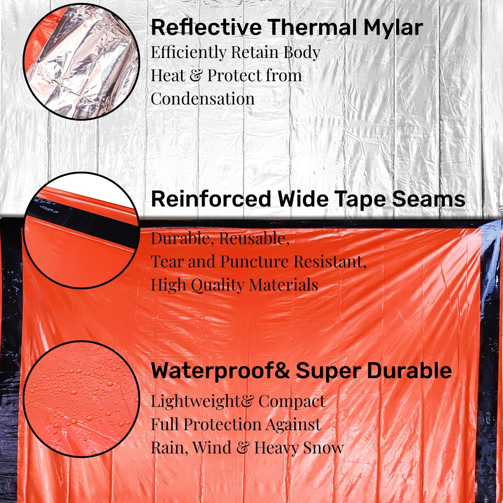 Noamus foldable nylon sack compact for easy car or backpack storage.