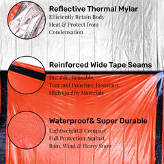 Noamus foldable nylon sack compact for easy car or backpack storage.