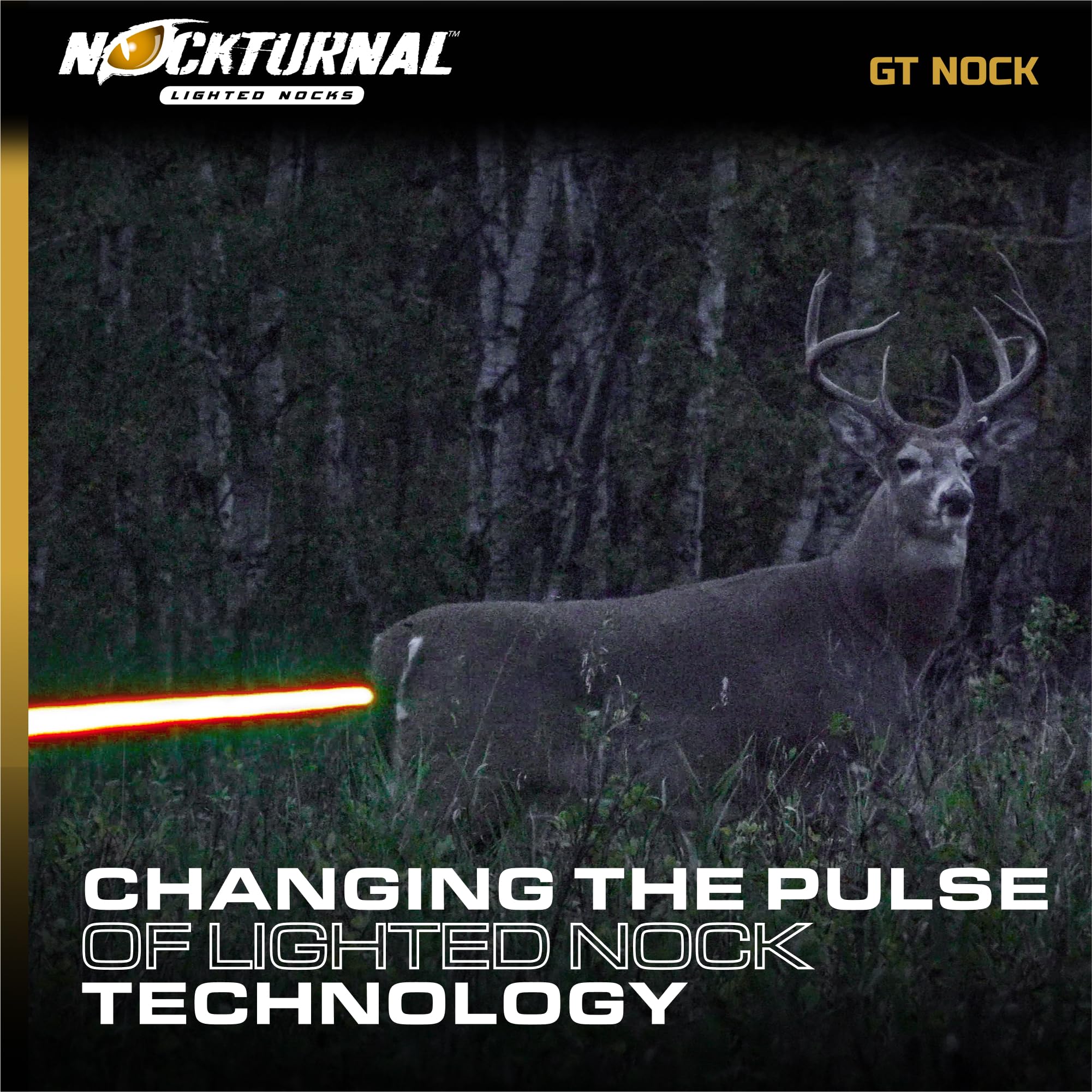 Nockturnal GT red-lit nock makes twilight tracking practical